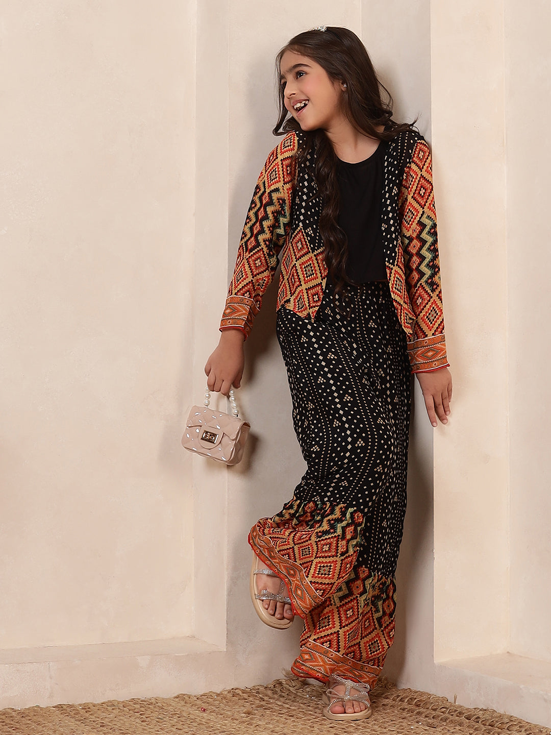 3 Pieces Tie-Dye Co-Ord Set