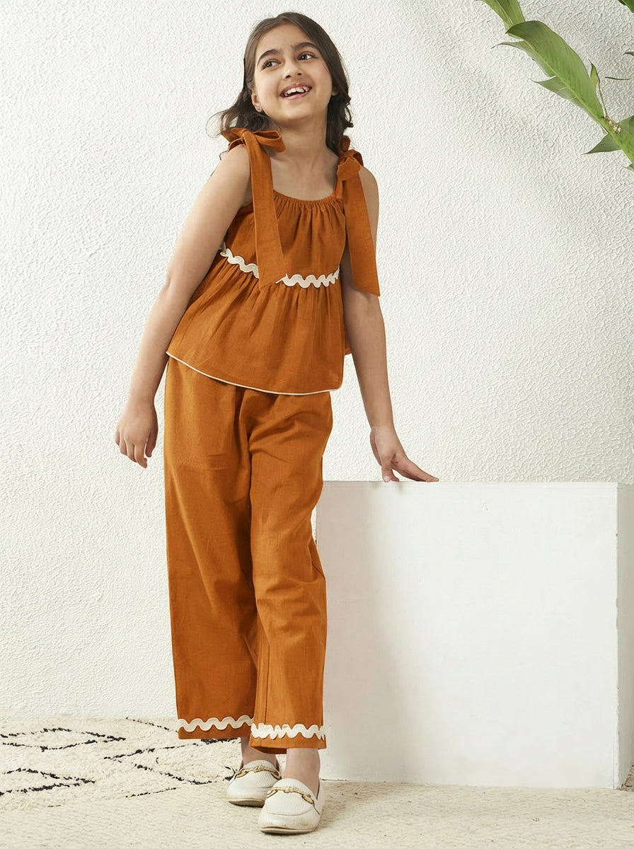 Adjustable Top With Pant Set
