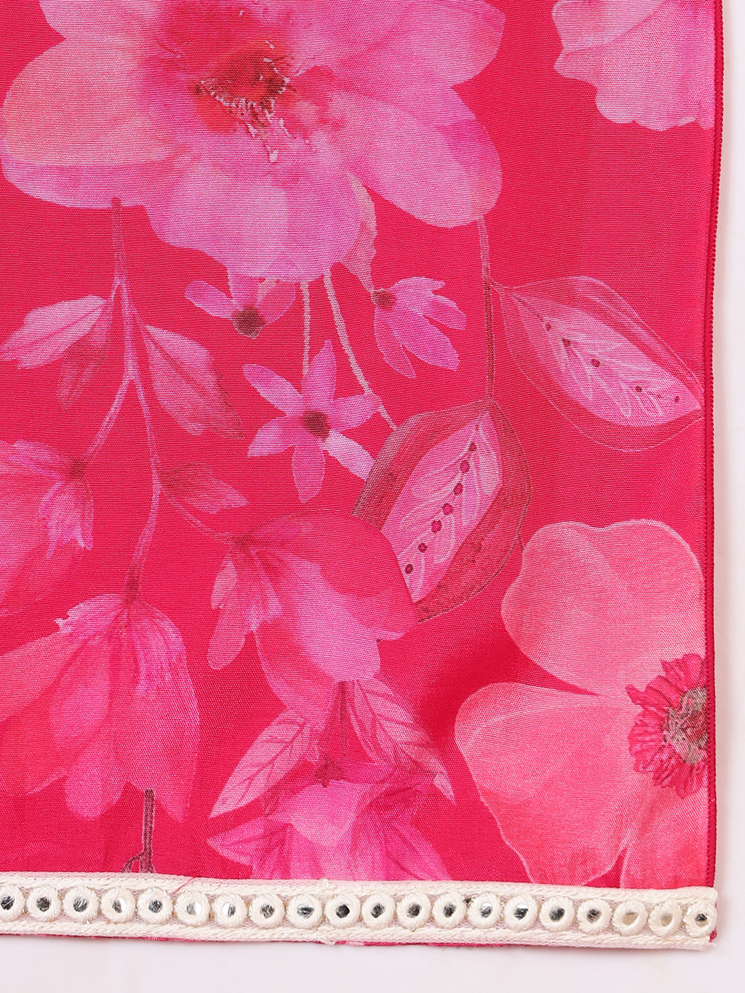 Floral Print 3 Pieces Fusion Co-Ord Set