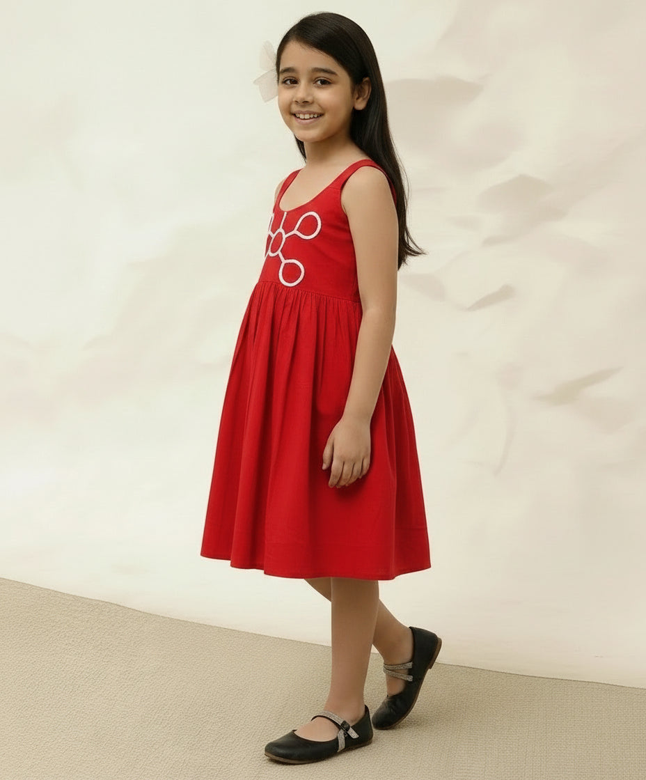 SCOOP NECK ADJUSTABLE DRESS