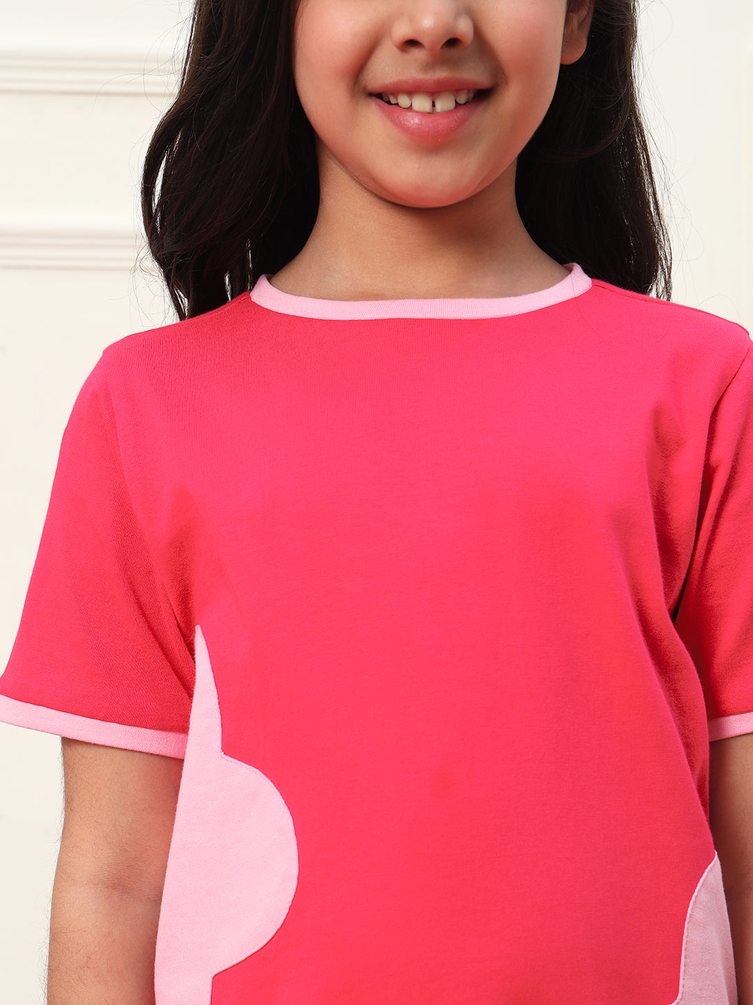 Solid T-Shirt For Girls