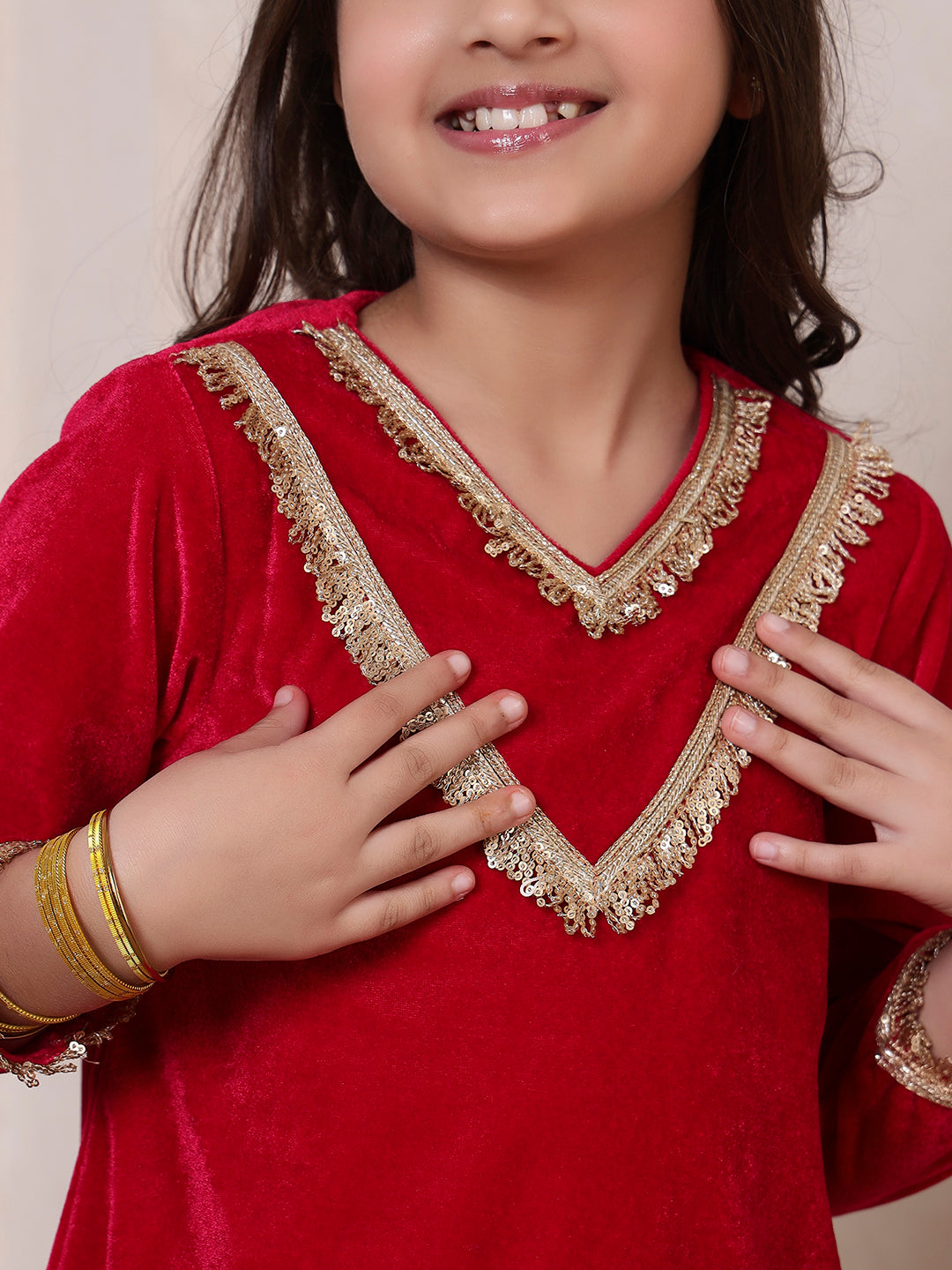 Velvet Magenta 3 Piece Co-ord Set