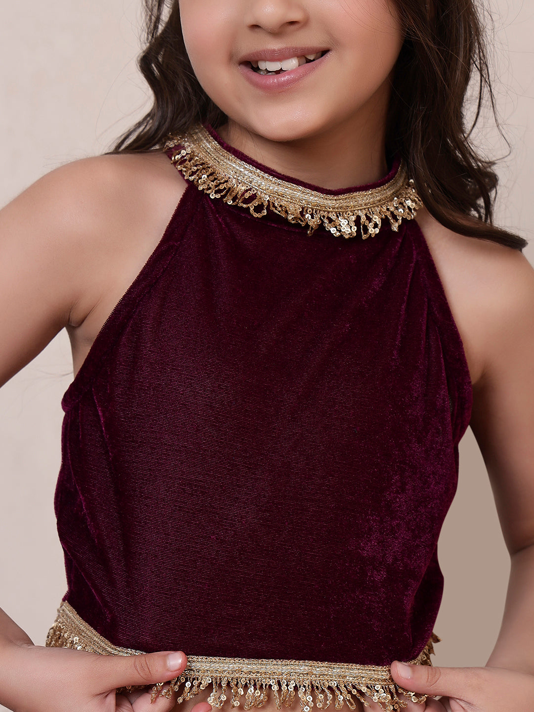 3 Piece Top And Skirt With Dupatta