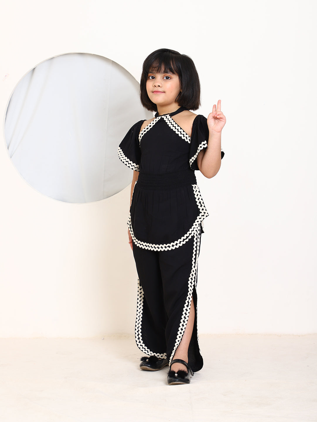 Halter Neck Top With Pants