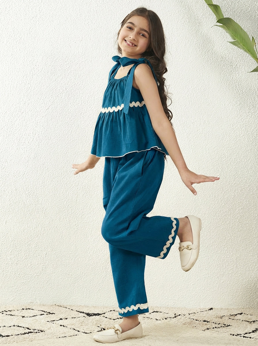 Adjustable Top With Pant Set