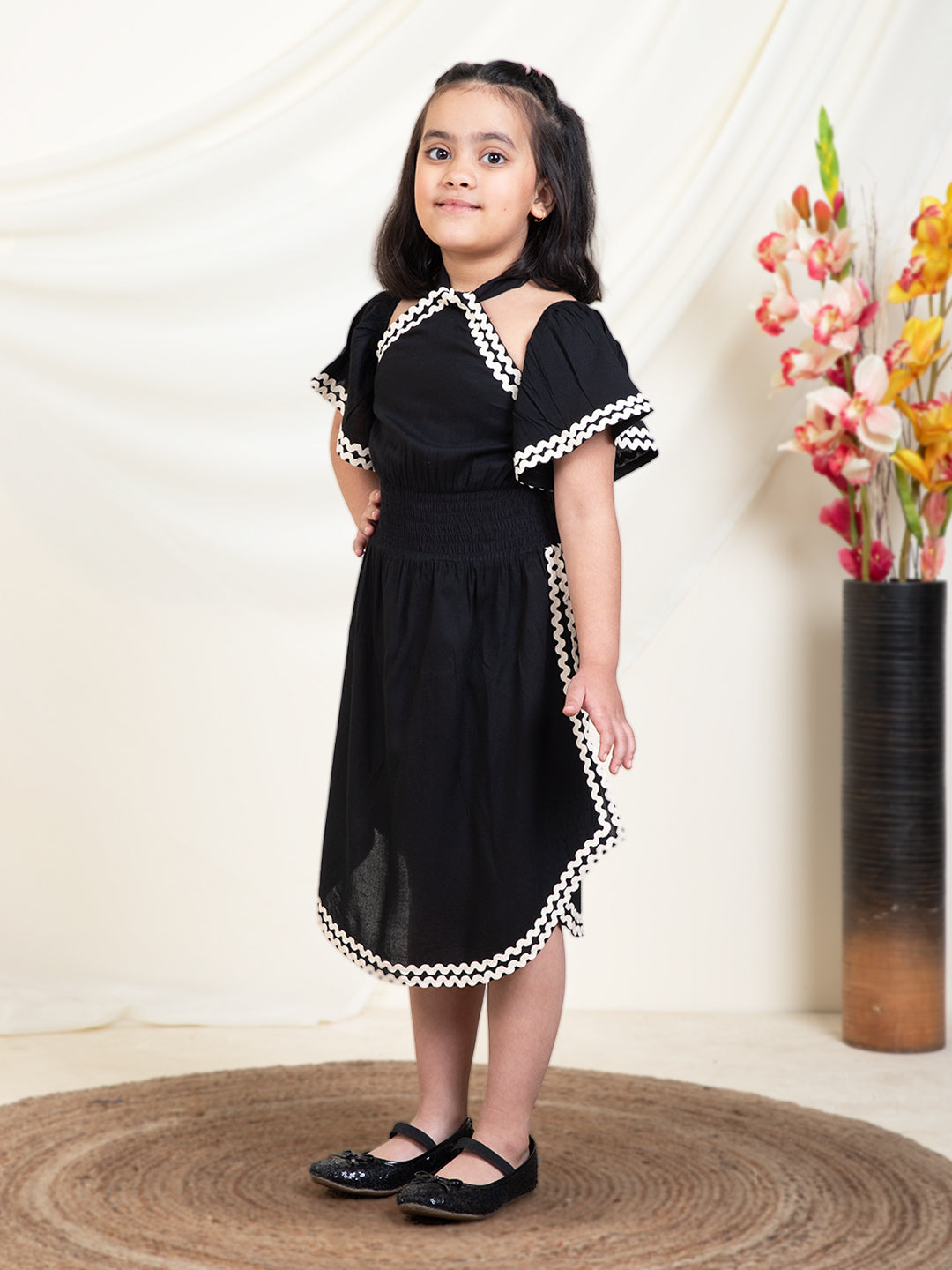 Adjustable Halter Neck Dress