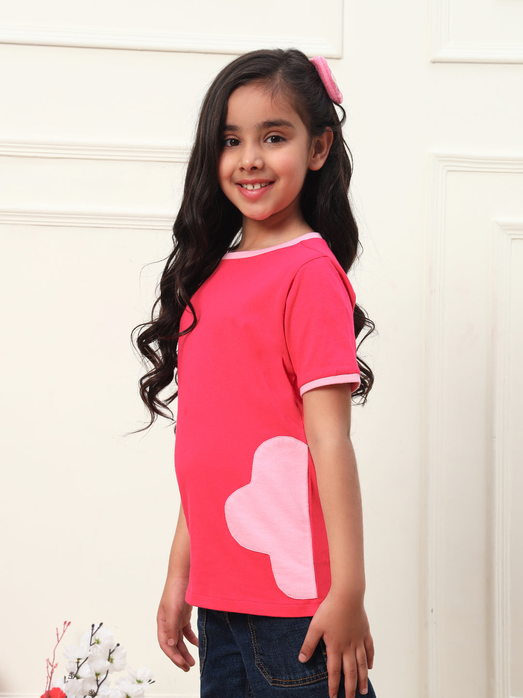 Solid T-Shirt For Girls