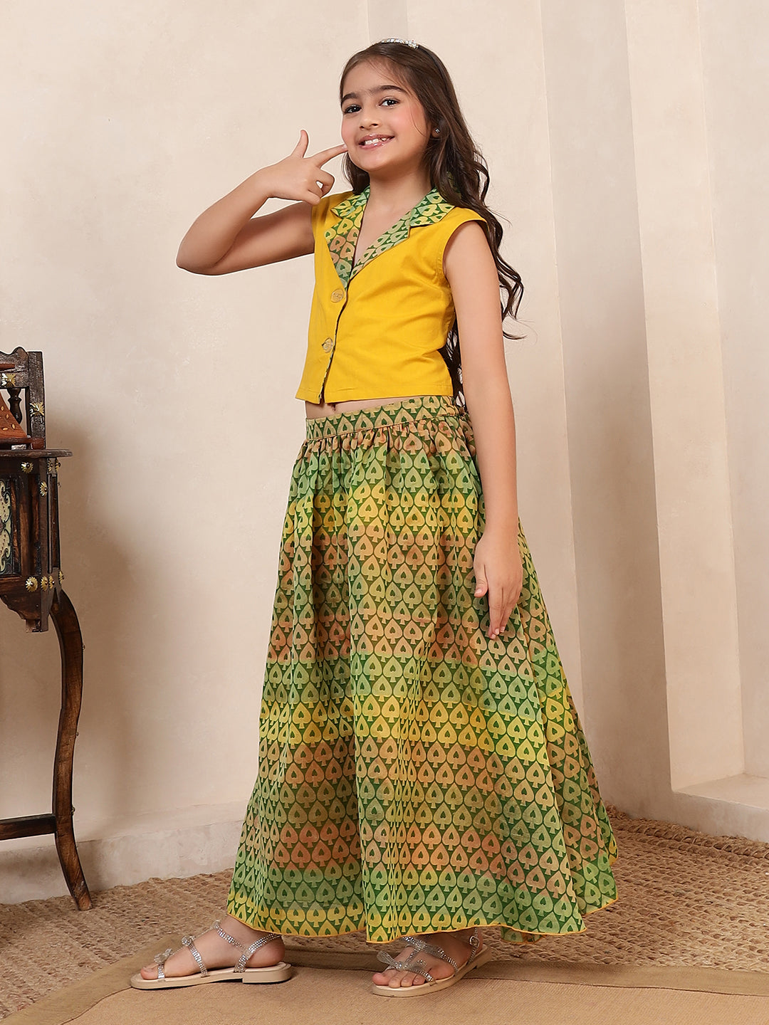 Short Blazer With Skirt