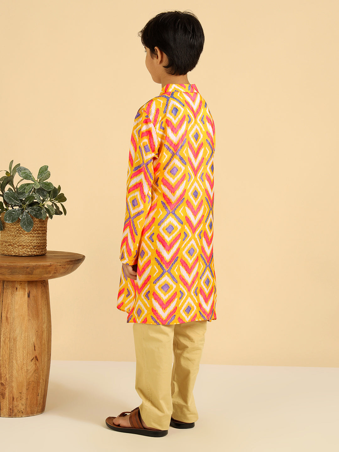 Geometrical Printed Boys Kurta