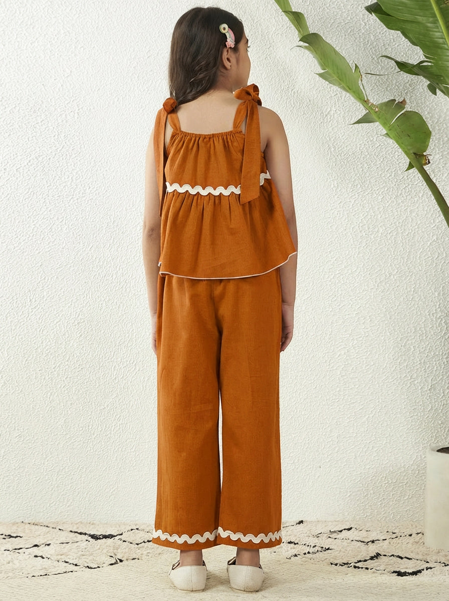 Adjustable Top With Pant Set