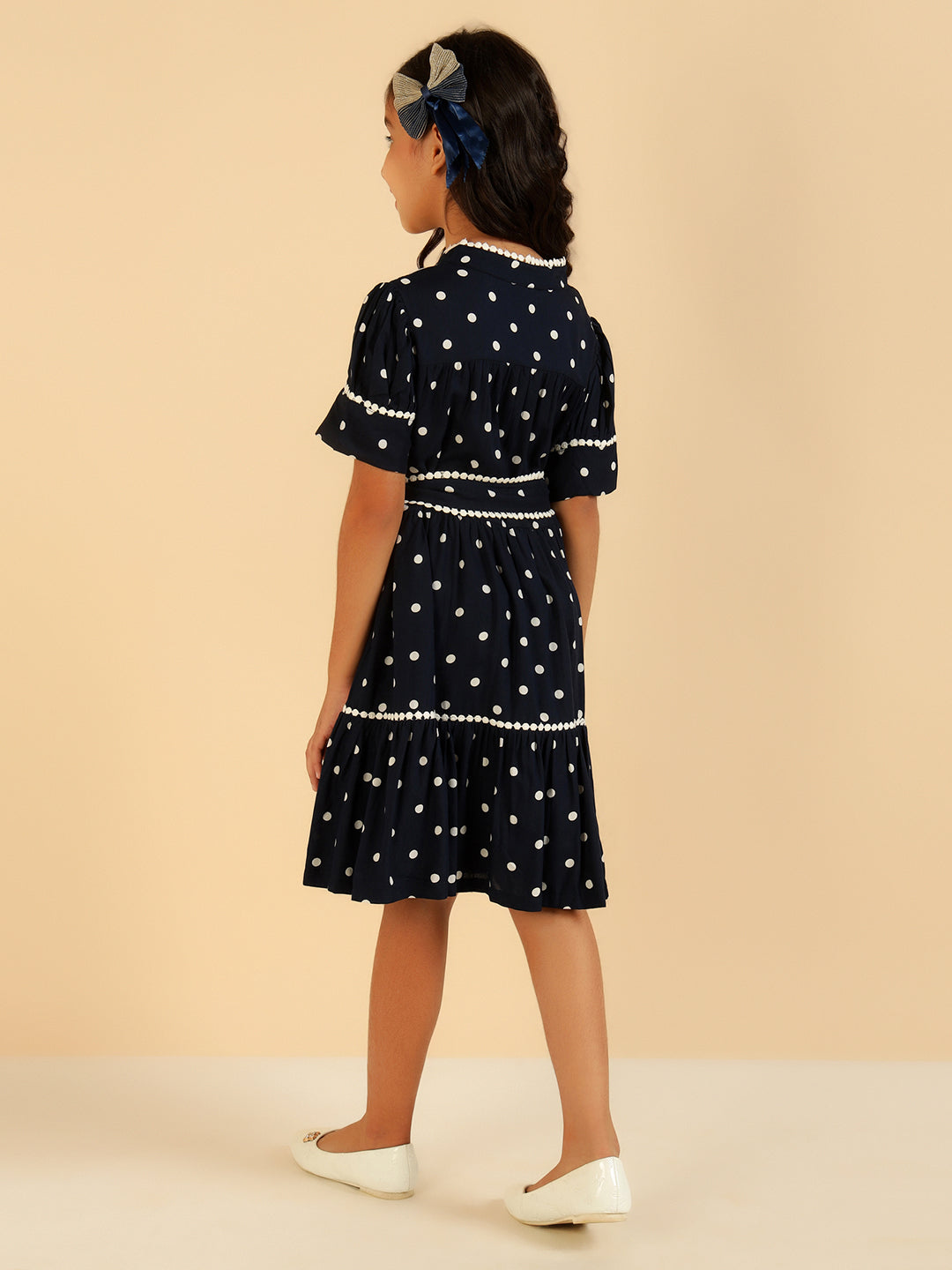 Polka Dots Timeless Tiered Dress