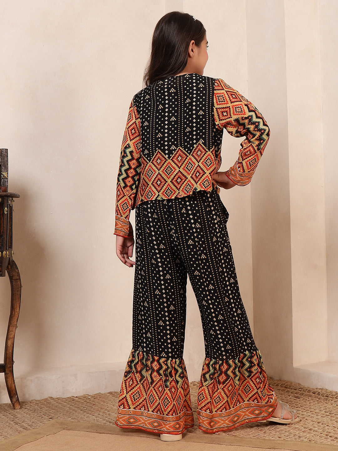 3 Pieces Tie-Dye Co-Ord Set