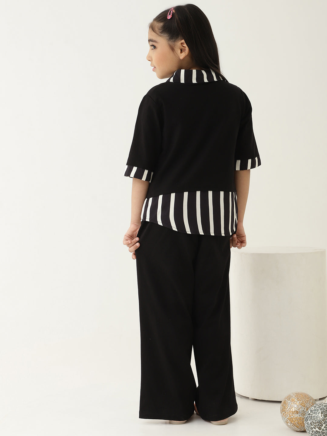 Shirt Style Pure Cotton Co-Ord Set