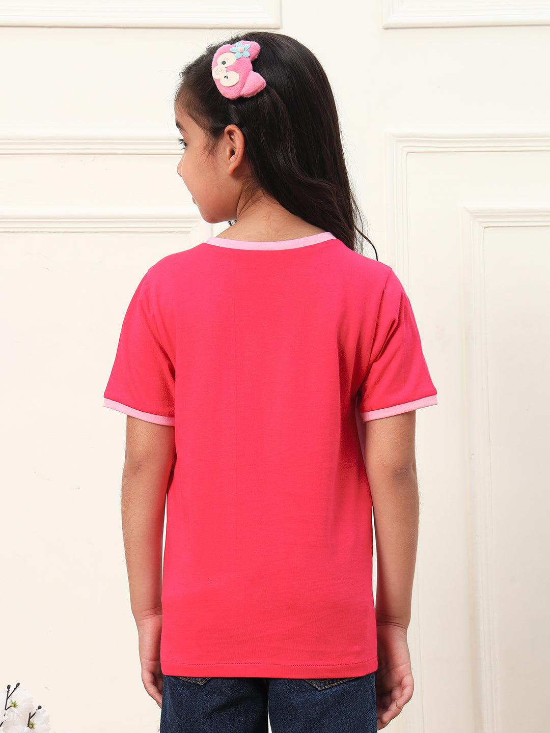 Solid T-Shirt For Girls