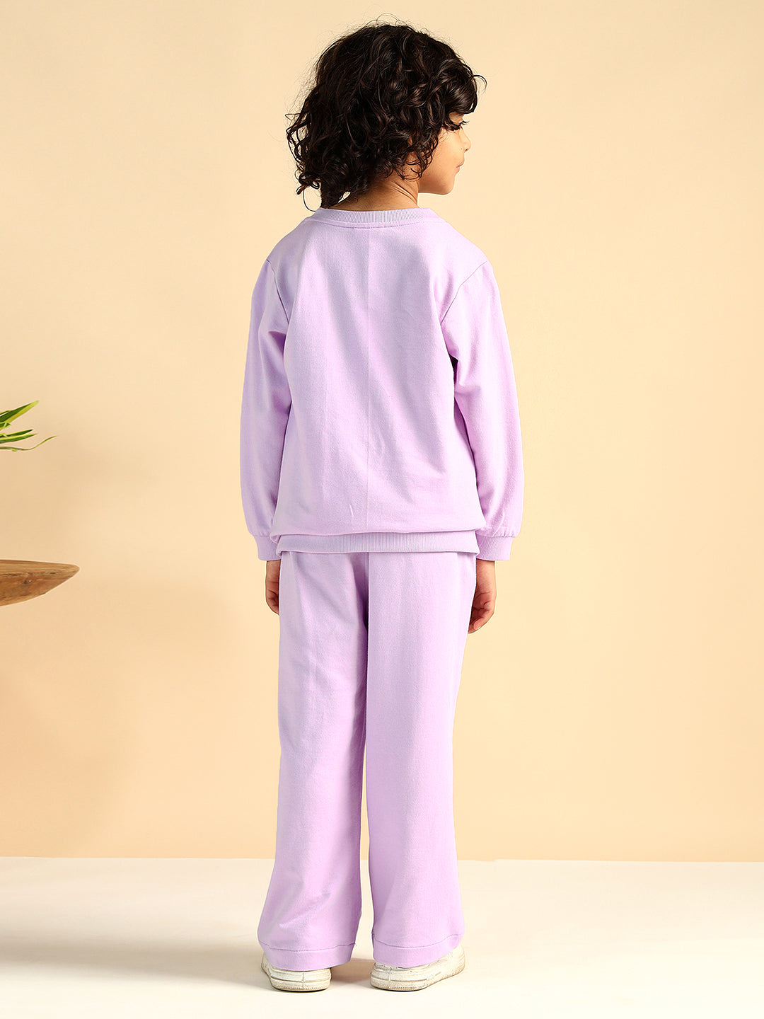 Pure Cotton Lavender Patch Work Boys Co-Ord Set