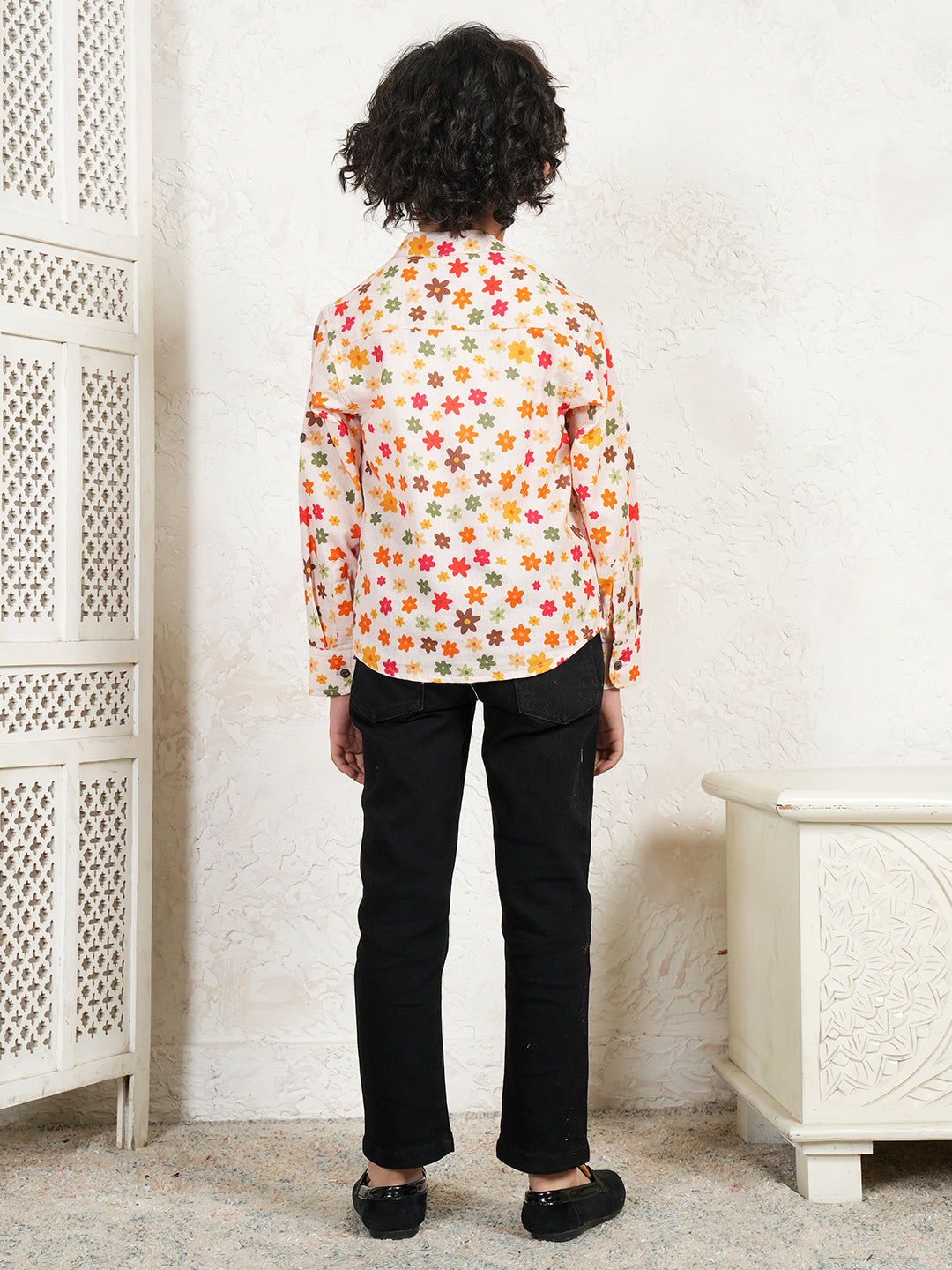 Multi Color Floral Kurta