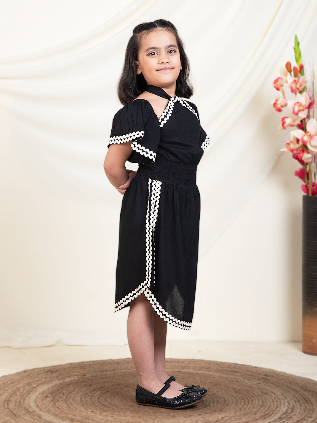 Adjustable Halter Neck Dress