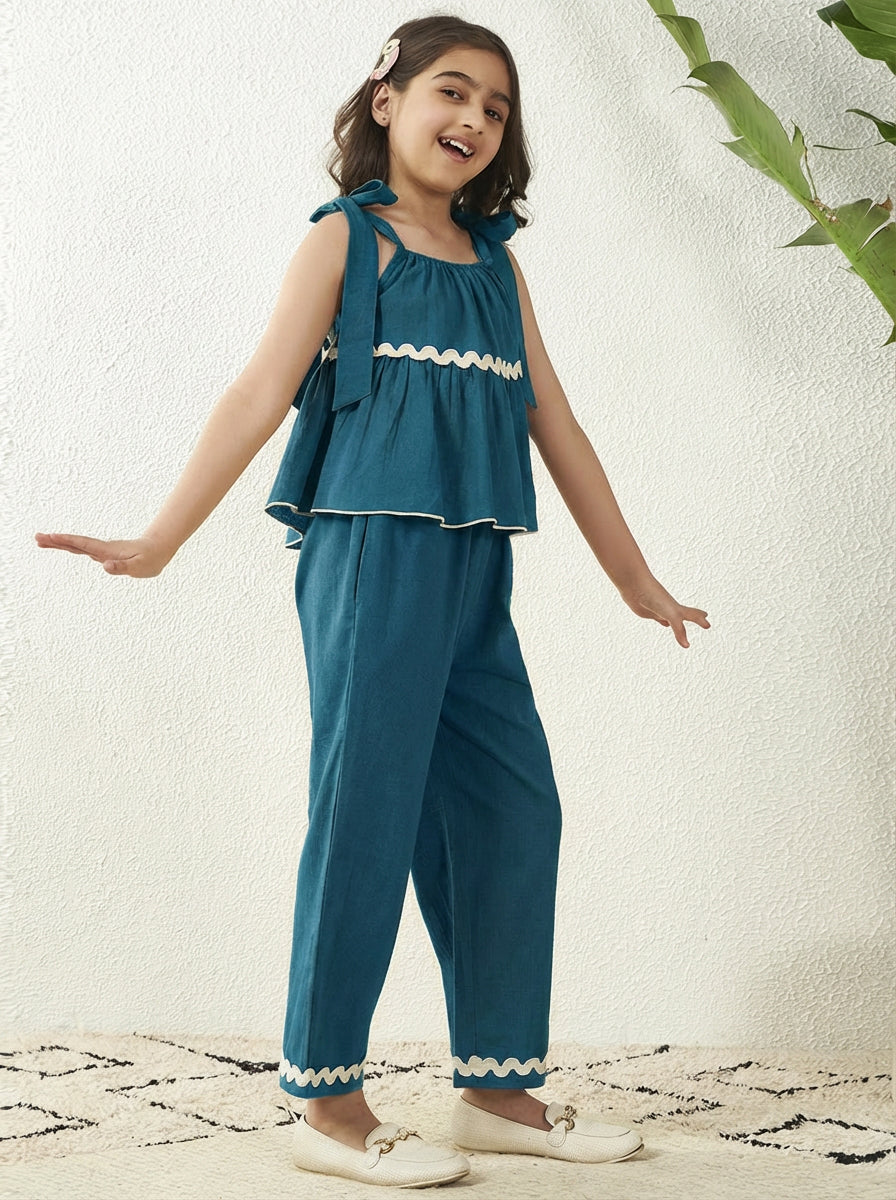 Adjustable Top With Pant Set