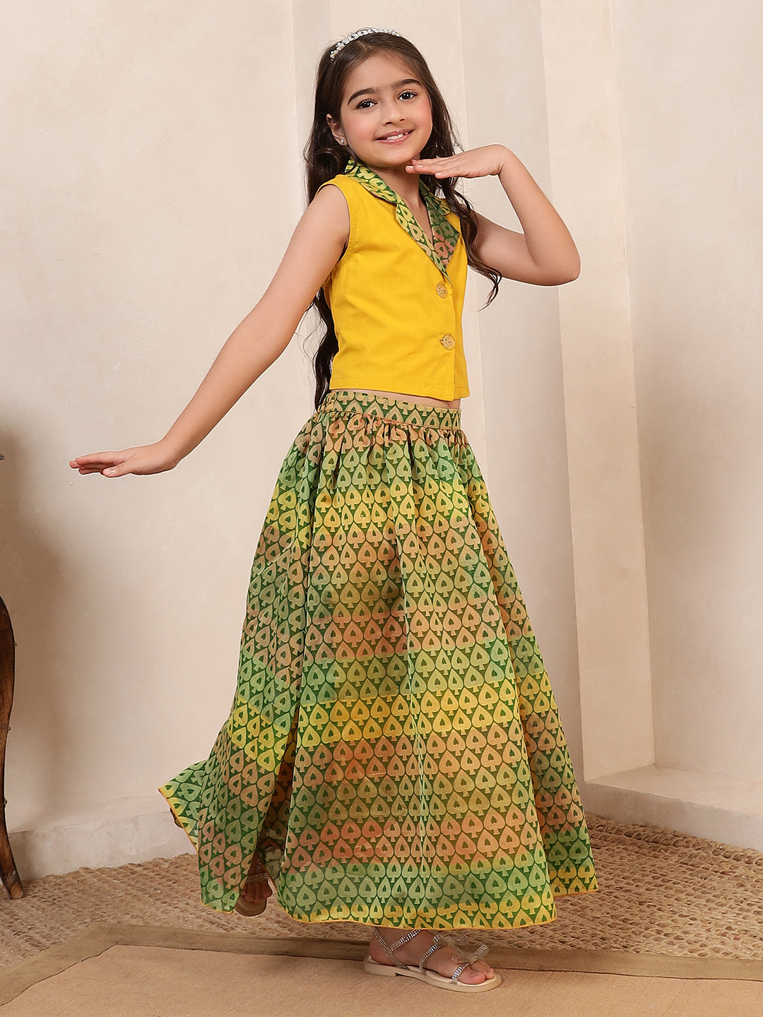 Short Blazer With Skirt