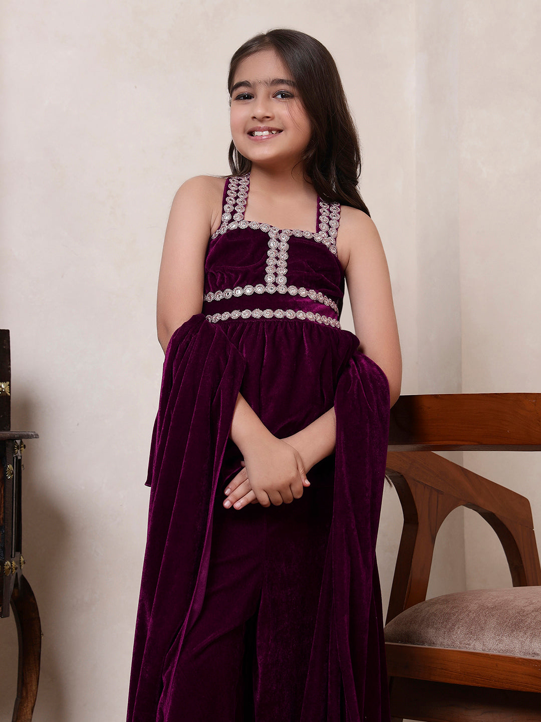 3 Piece Peplum Style Fusion Co-ord Set