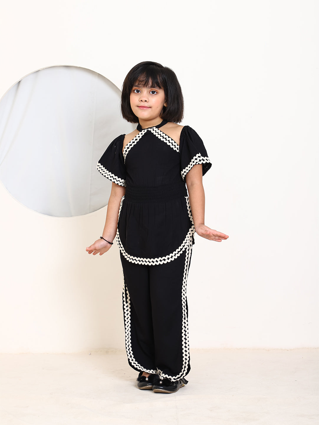 Halter Neck Top With Pants