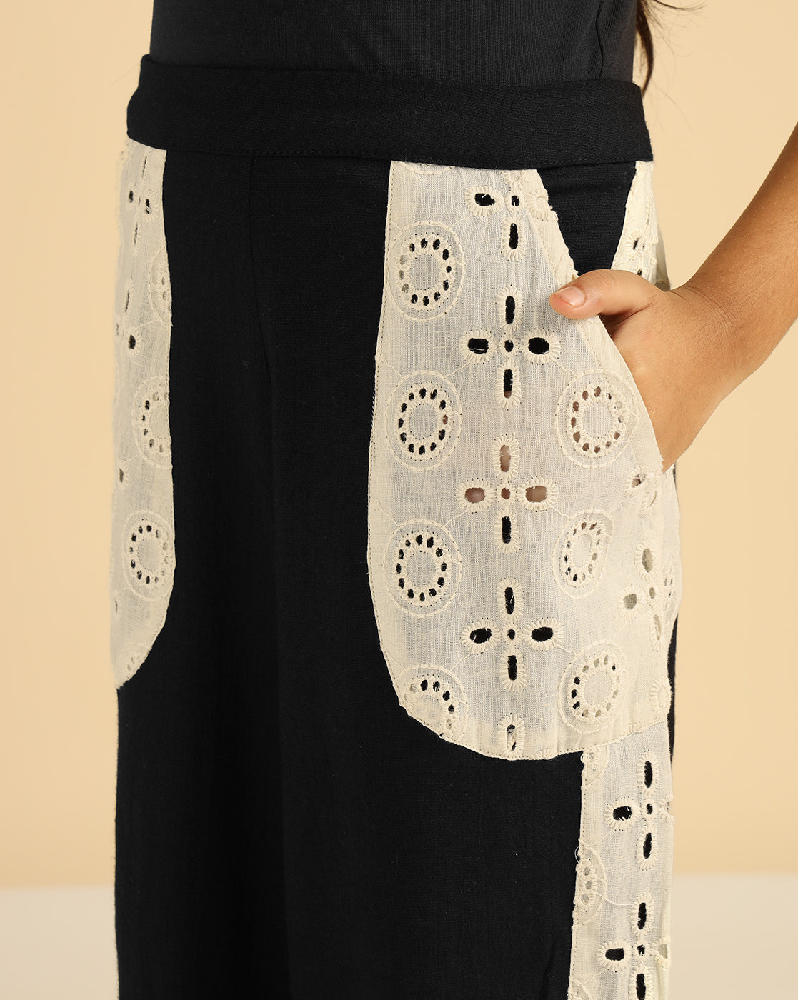 Notch Collar Blazer With Pant Girls Co-Ord Set