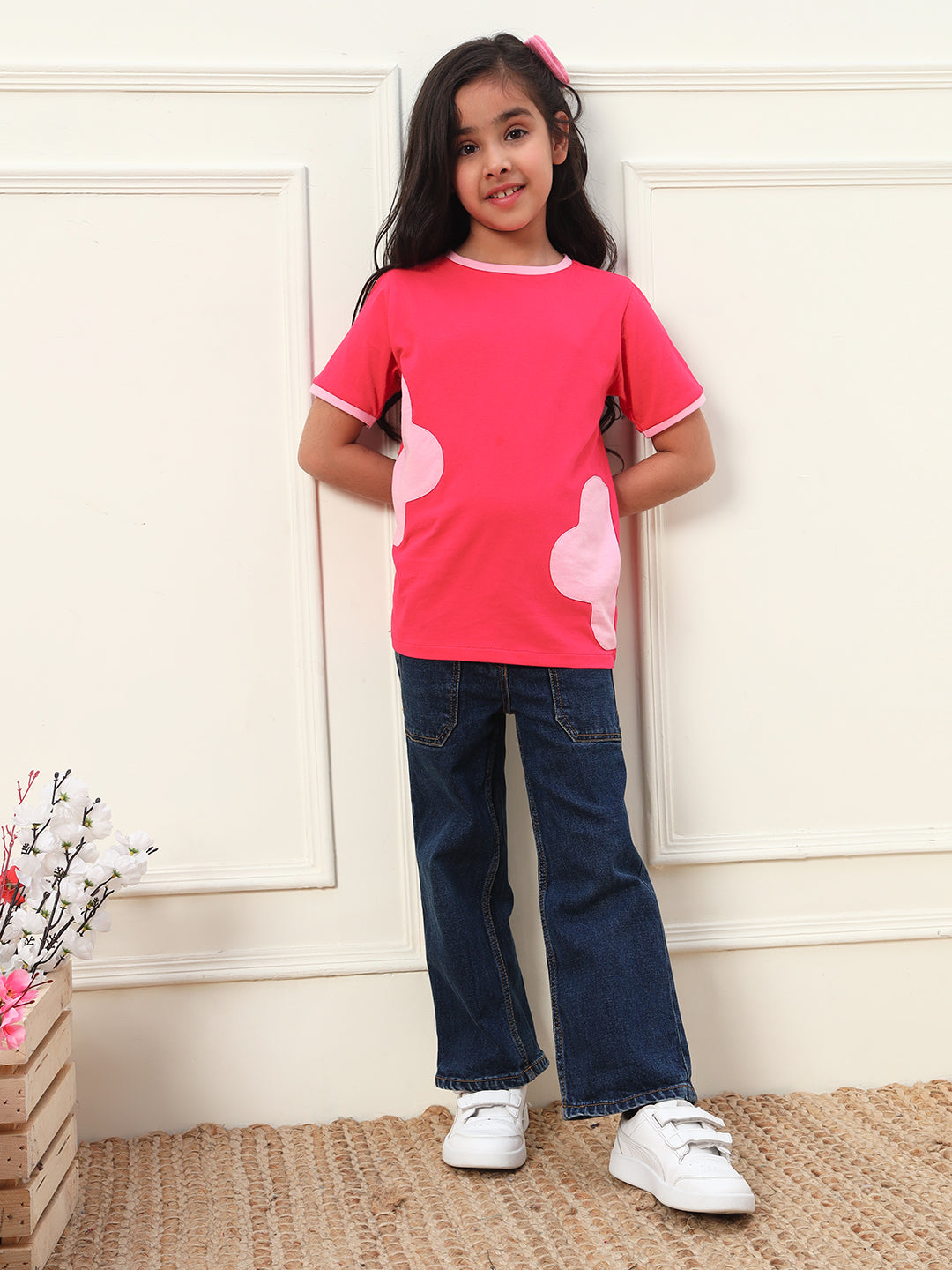 Solid T-Shirt For Girls