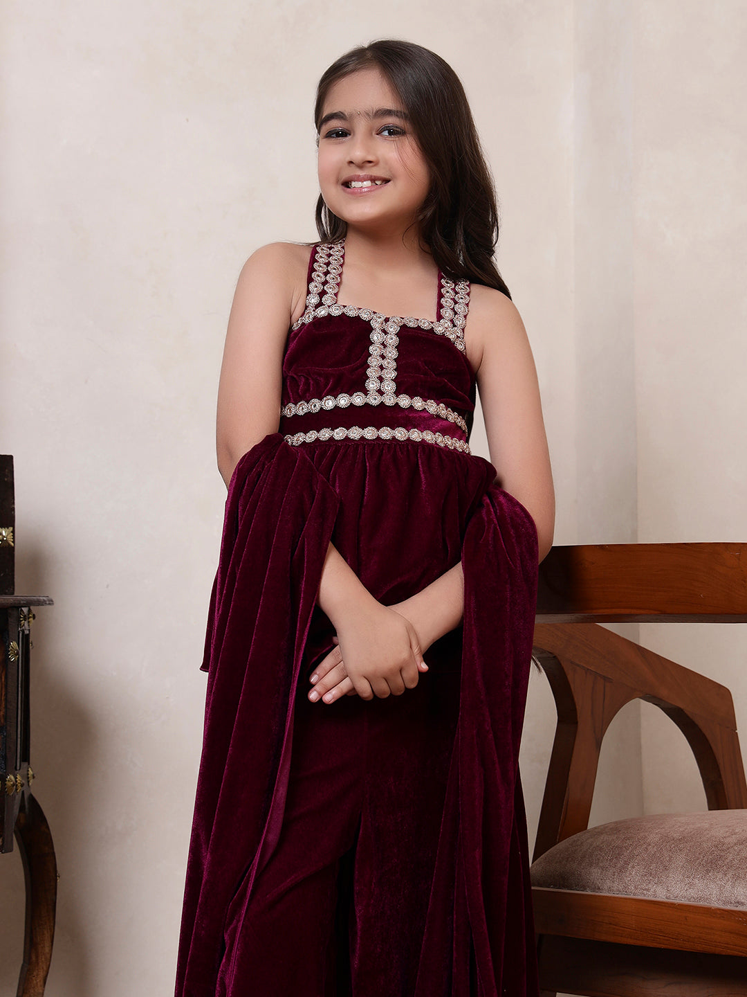 3 Piece Peplum Style Fusion Co-ord Set