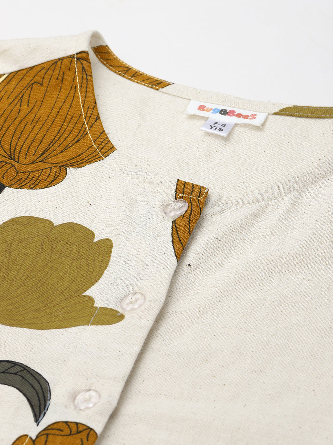 Self Printed Peplum Shirt With Pant Girls Co-Ord Set