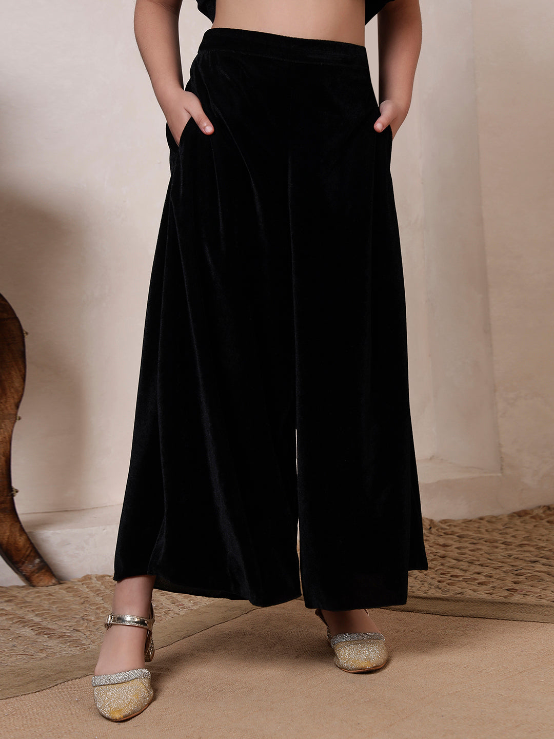 Velvet Black 3 Piece Co-ord Set