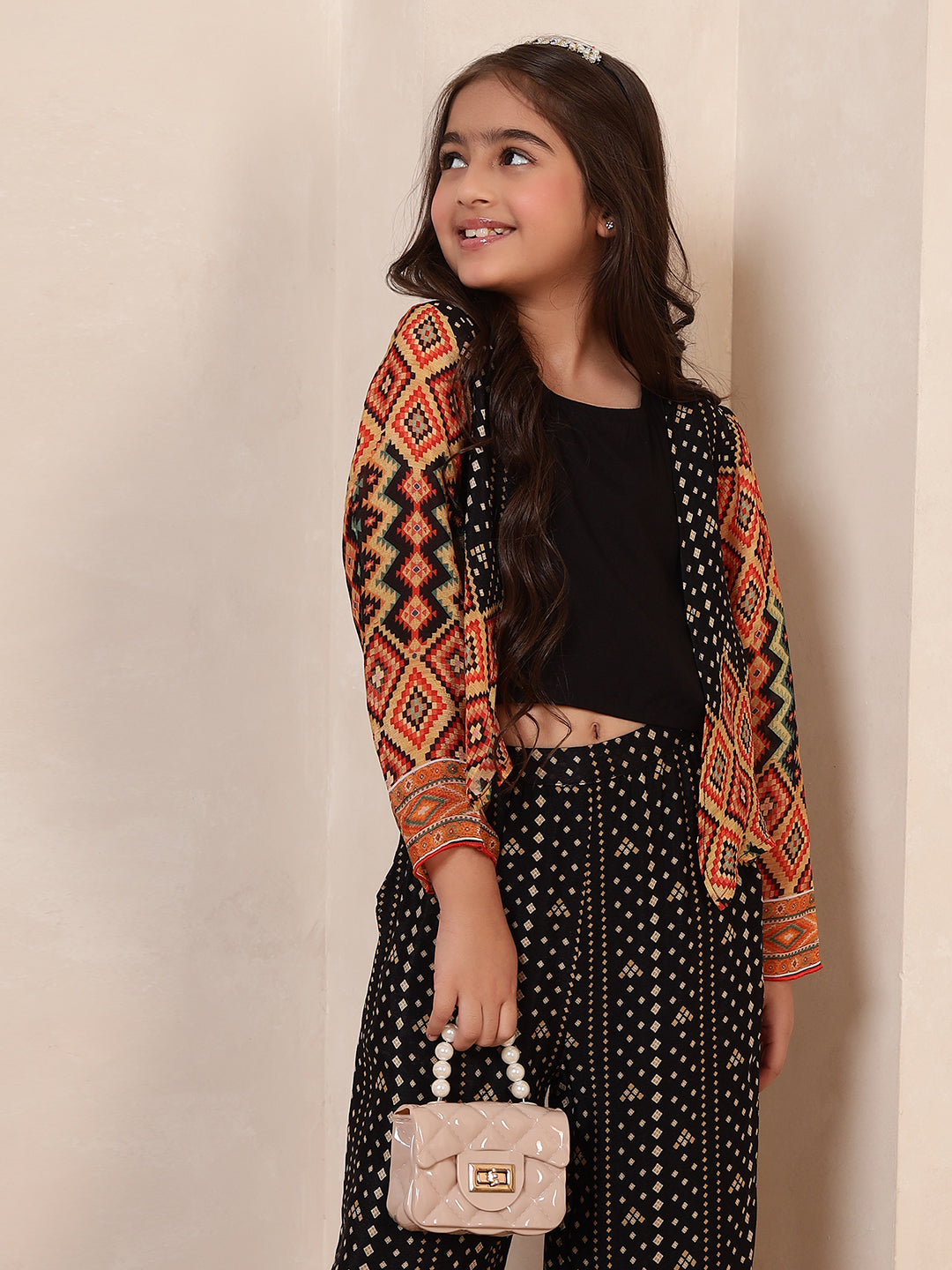 3 Pieces Tie-Dye Co-Ord Set