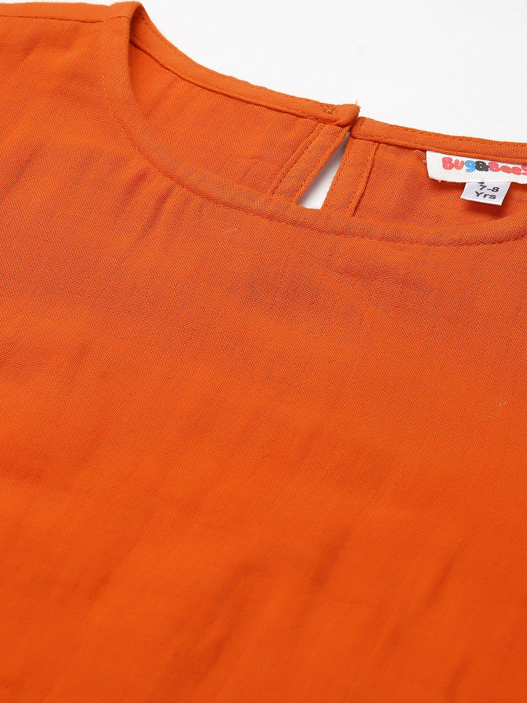 Pure Cotton A-Line Dress For Girl