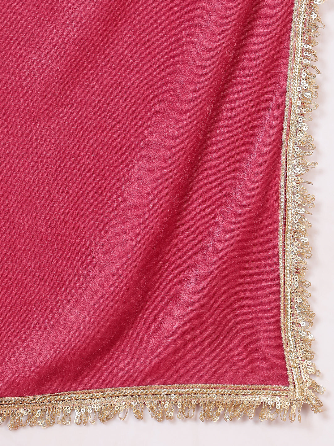 Pink Velvet 3 Pieces Co-Ord Set