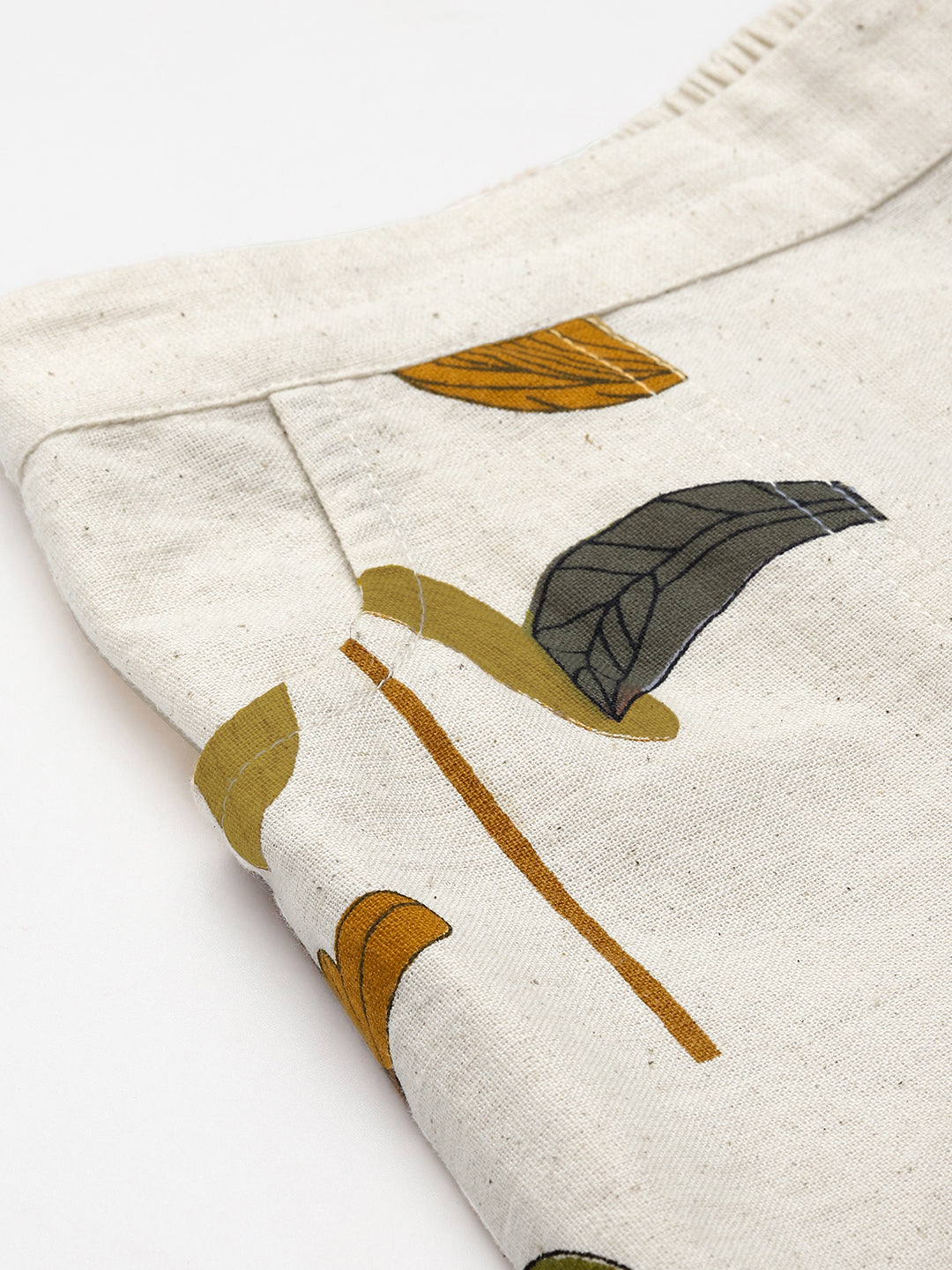 Self Printed Peplum Shirt With Pant Girls Co-Ord Set