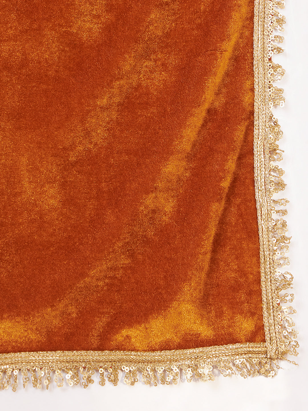 Velvet Mustard 3 Pieces Co-Ord Set