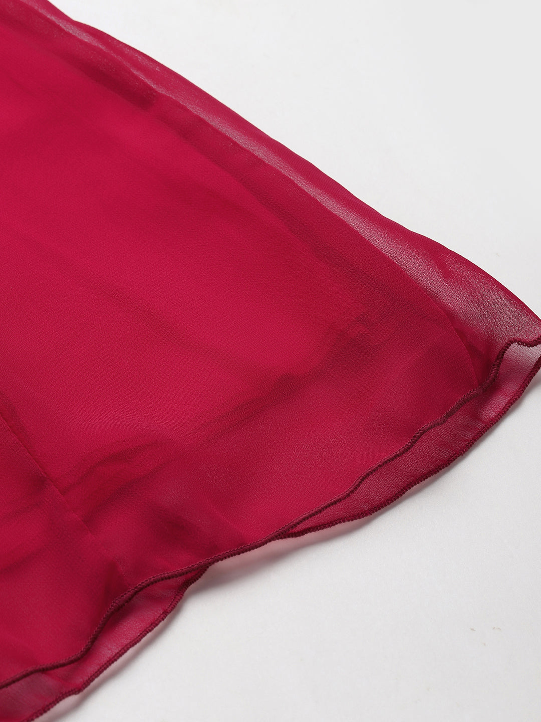 Embroidered Top With Palazzo & Dupatta Indo Western Girls Co-Ord Set