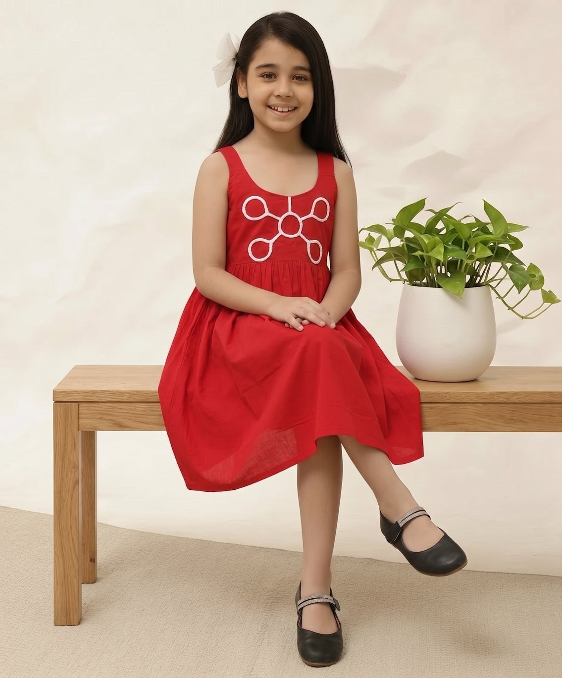 SCOOP NECK ADJUSTABLE DRESS